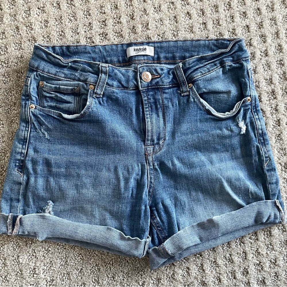 Blue Denim Women's Shorts